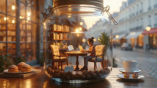 Text to Image AI effects generated image