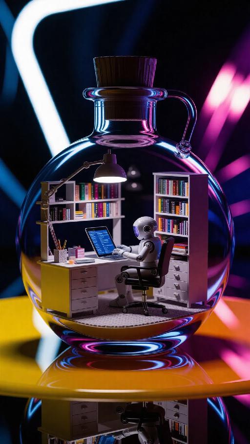 Text to Image AI effects generated image