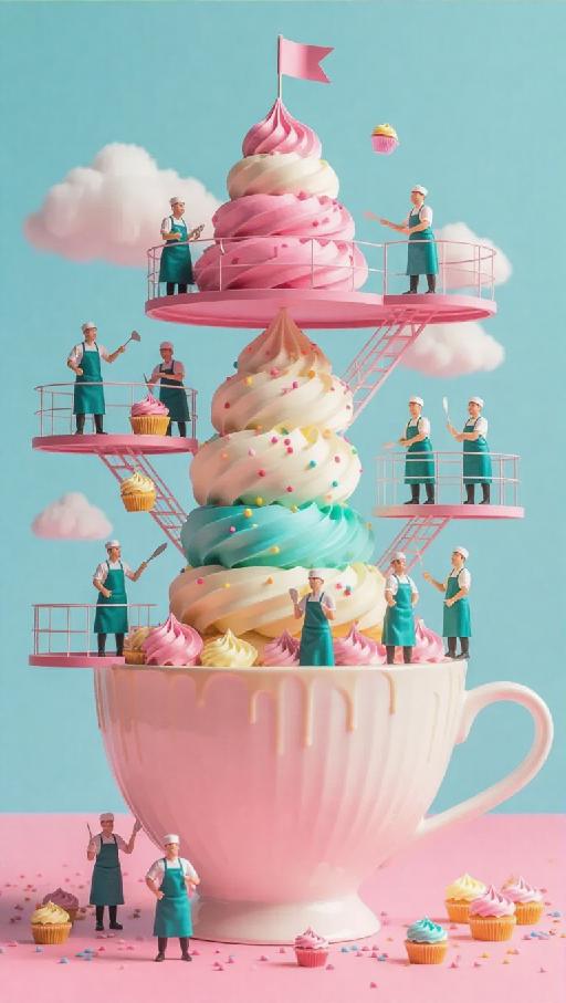 Text to Image AI effects generated image