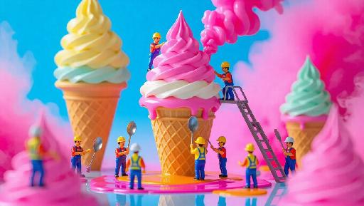 Text to Image AI effects generated image