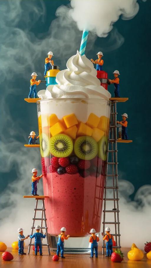 Text to Image AI effects generated image