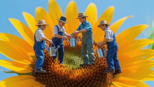 Text to Image AI effects generated image