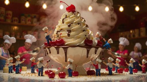 Text to Image AI effects generated image