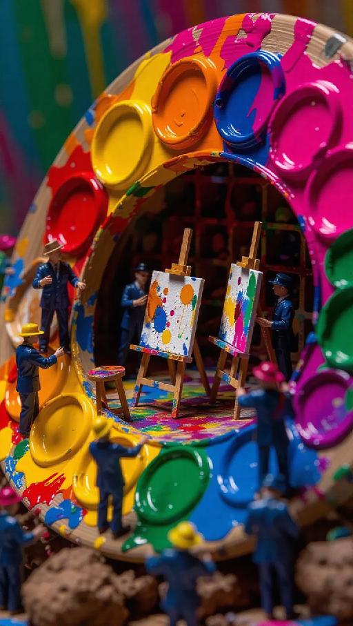 Text to Image AI effects generated image