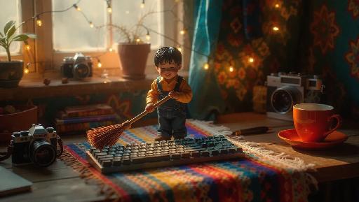 Text to Image AI effects generated image