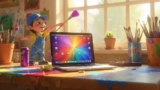 Text to Image AI effects generated image