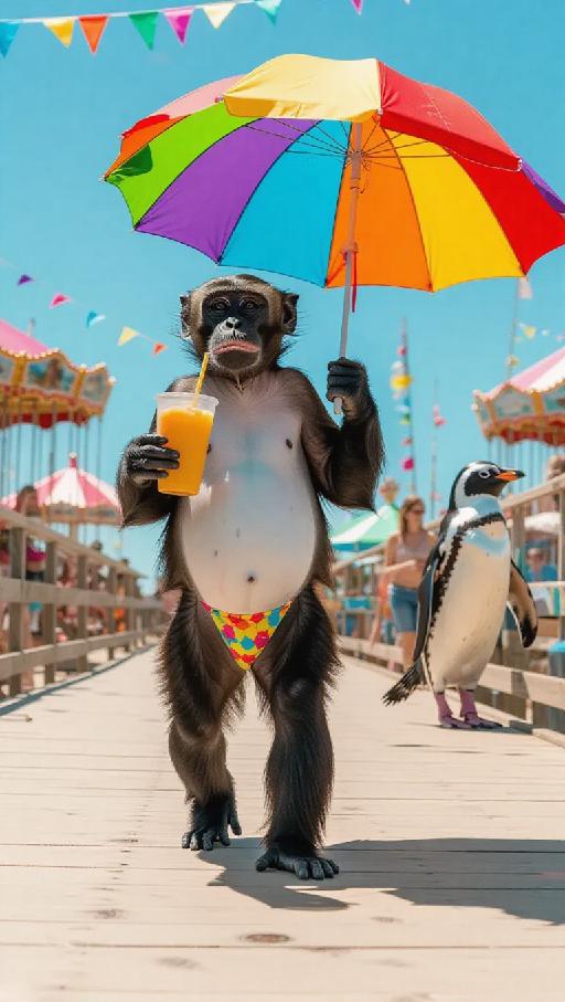 Text to Image AI effects generated image