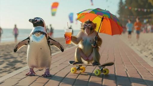 Text to Image AI effects generated image