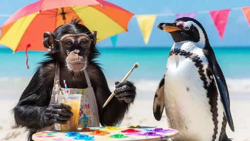 Text to Image AI effects generated image