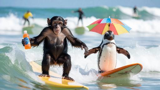 Text to Image AI effects generated image