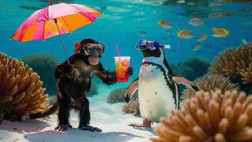 Text to Image AI effects generated image