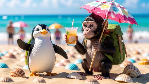 Text to Image AI effects generated image