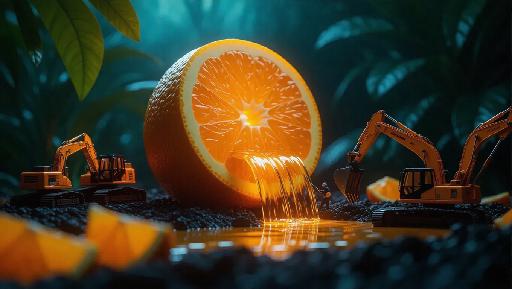 Text to Image AI effects generated image