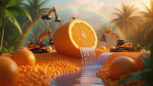 Text to Image AI effects generated image