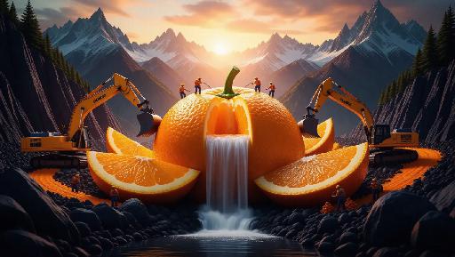 Text to Image AI effects generated image