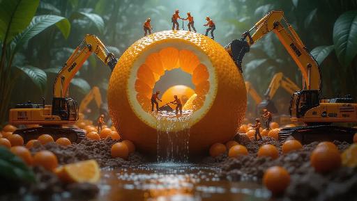 Text to Image AI effects generated image