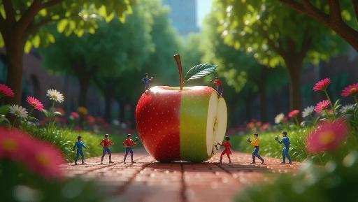 Text to Image AI effects generated image