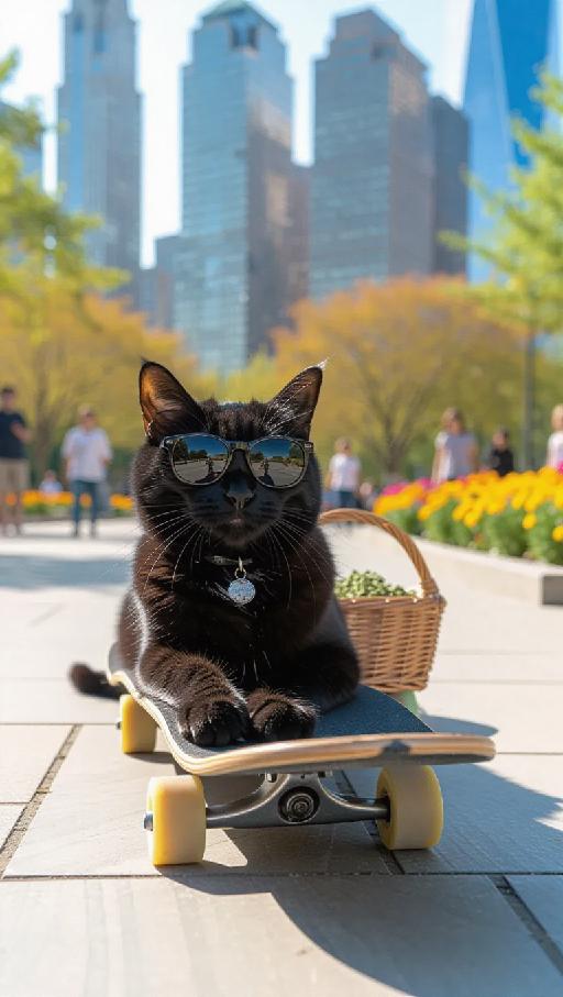 Text to Image AI effects generated image