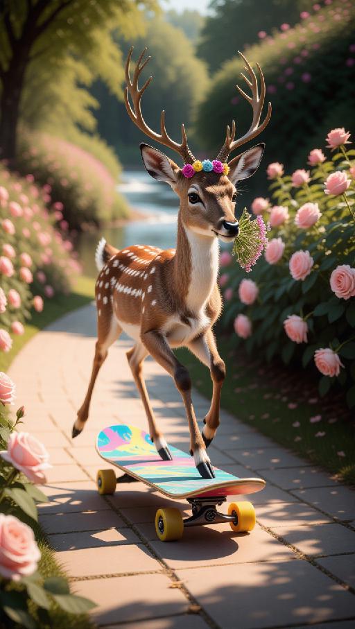 Text to Image AI effects generated image