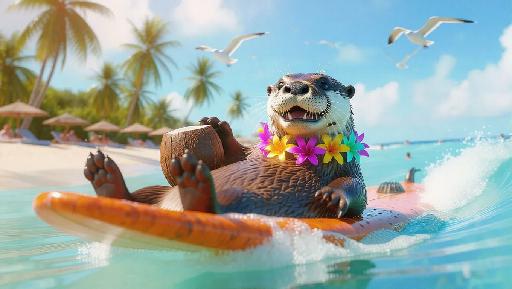 Text to Image AI effects generated image