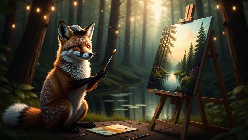 Text to Image AI effects generated image