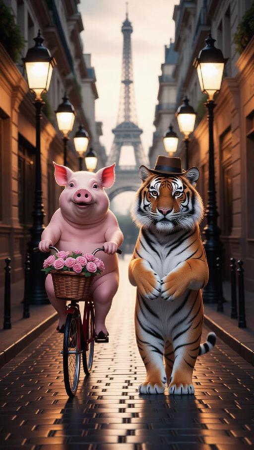 Text to Image AI effects generated image