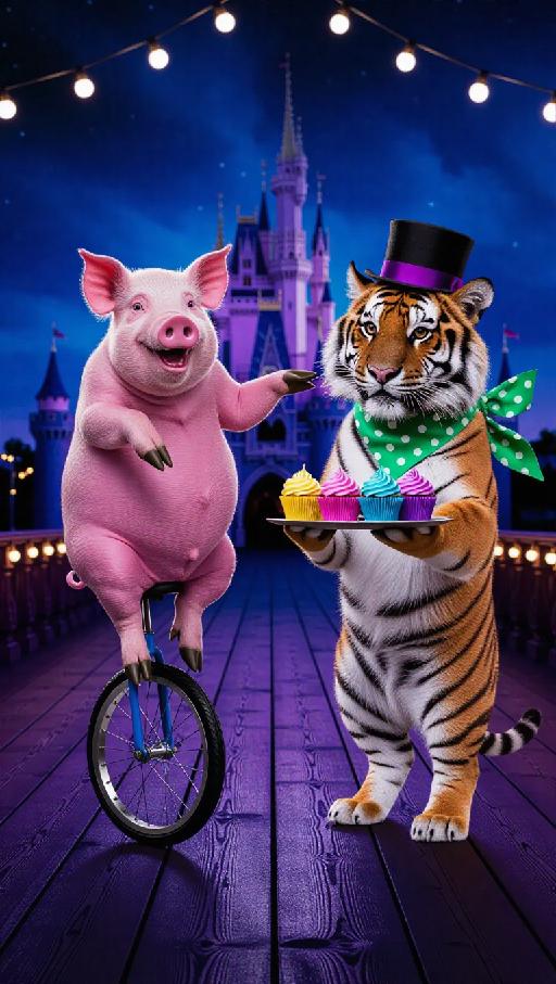 Text to Image AI effects generated image