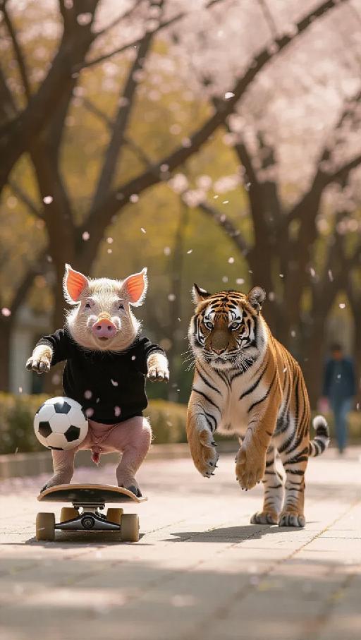 Text to Image AI effects generated image