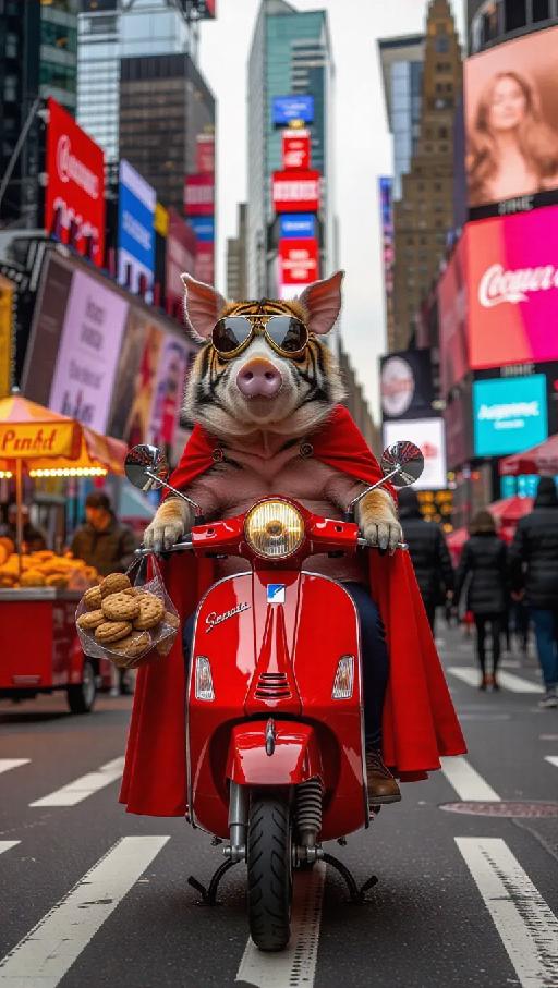 Text to Image AI effects generated image