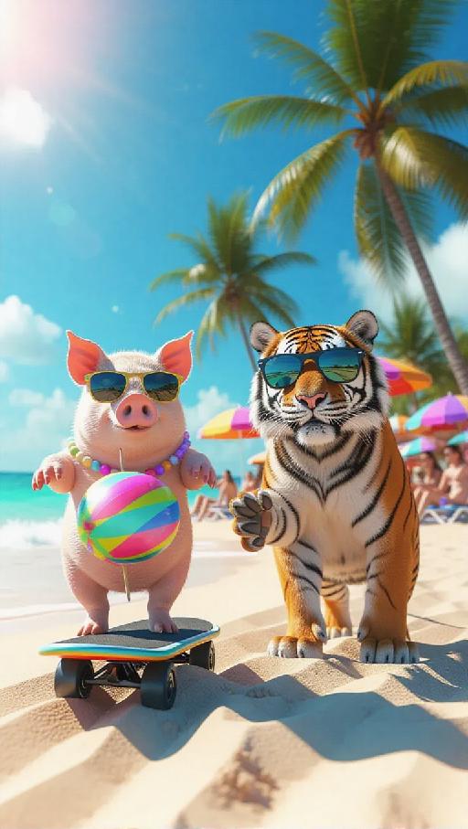 Text to Image AI effects generated image