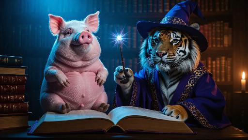 Text to Image AI effects generated image