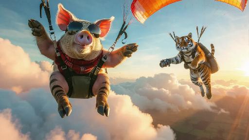 Text to Image AI effects generated image