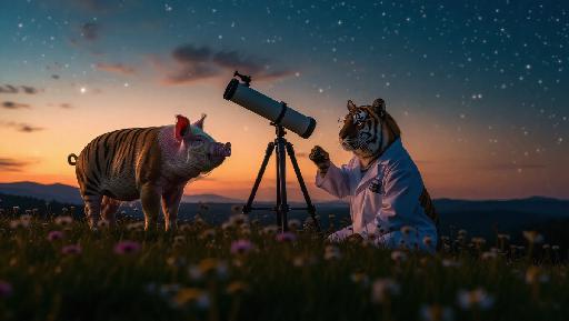 Text to Image AI effects generated image