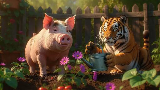 Text to Image AI effects generated image