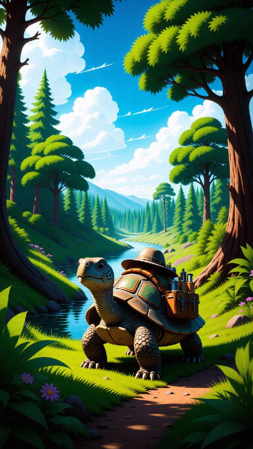 Text to Image AI effects generated image