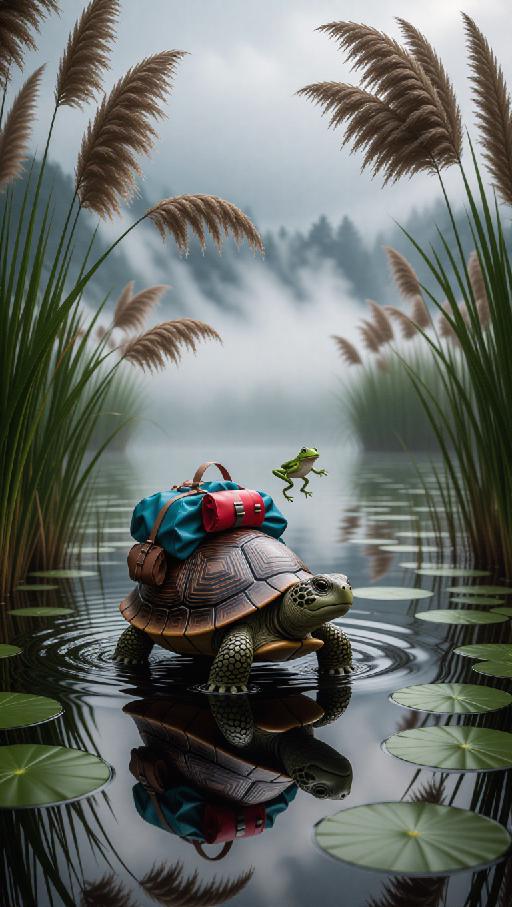 Text to Image AI effects generated image