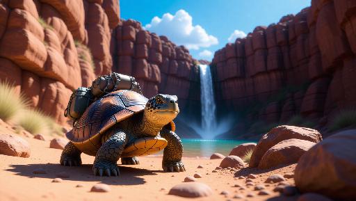 Text to Image AI effects generated image