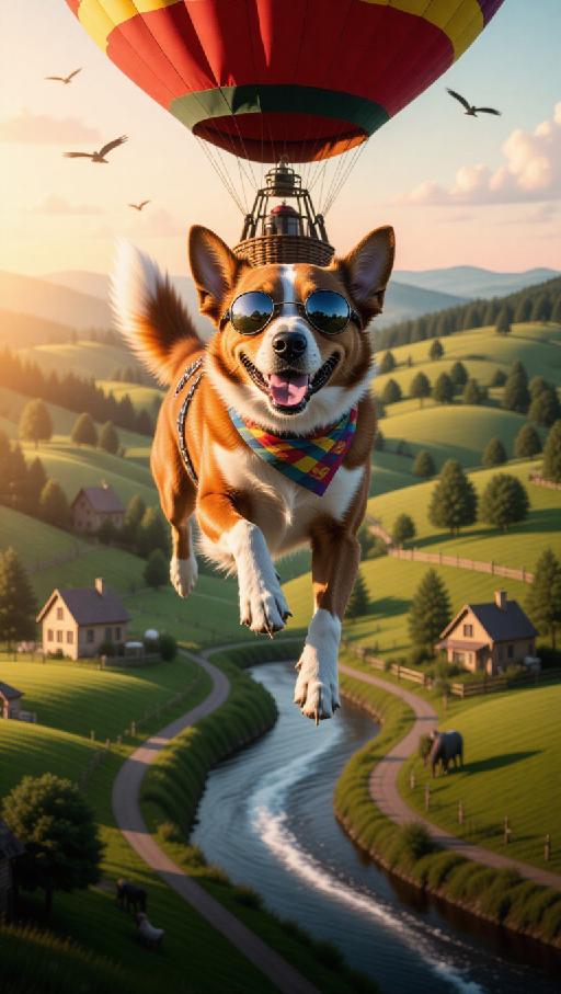 Text to Image AI effects generated image