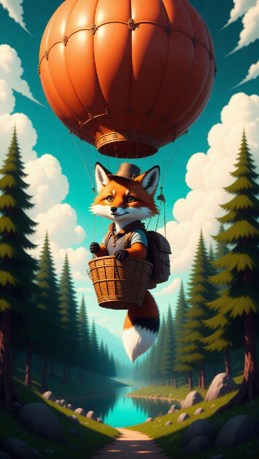 Text to Image AI effects generated image