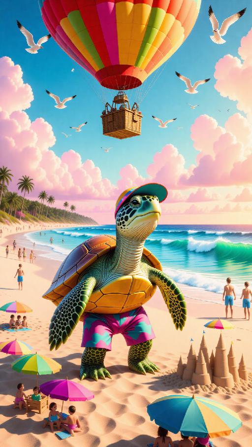 Text to Image AI effects generated image