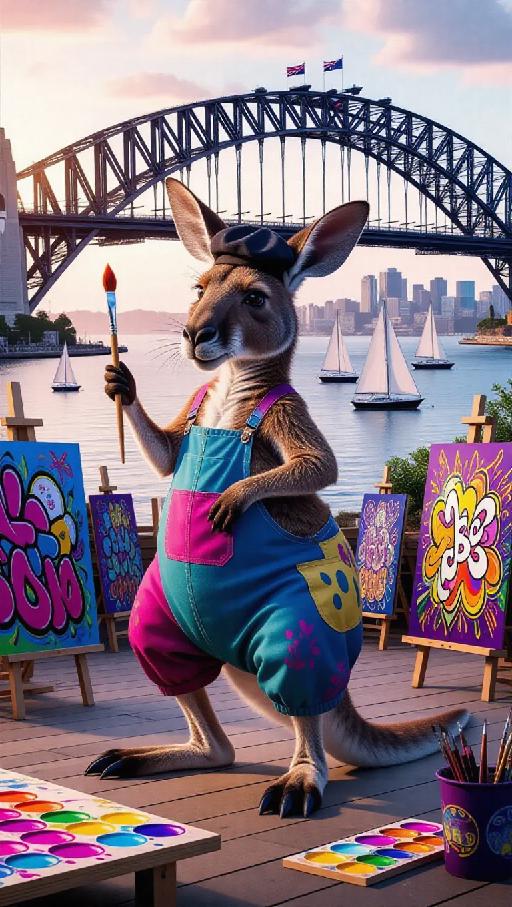 Text to Image AI effects generated image