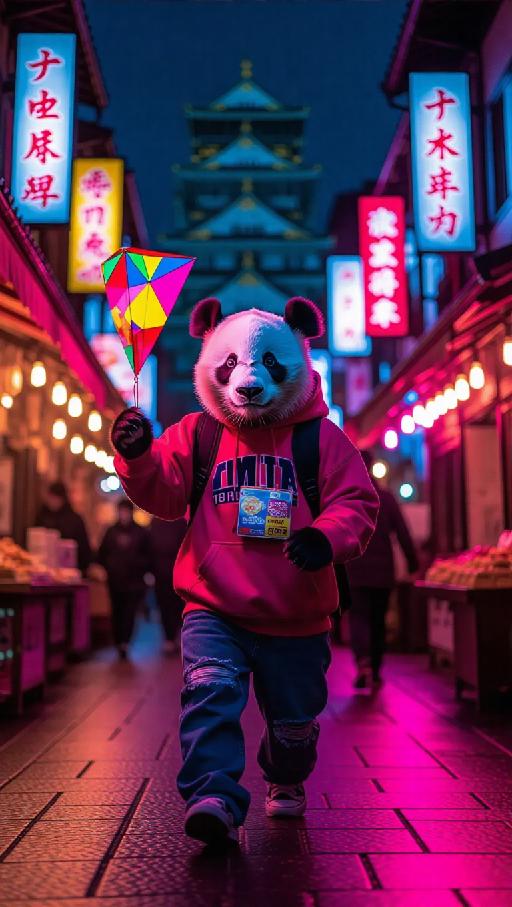 Text to Image AI effects generated image