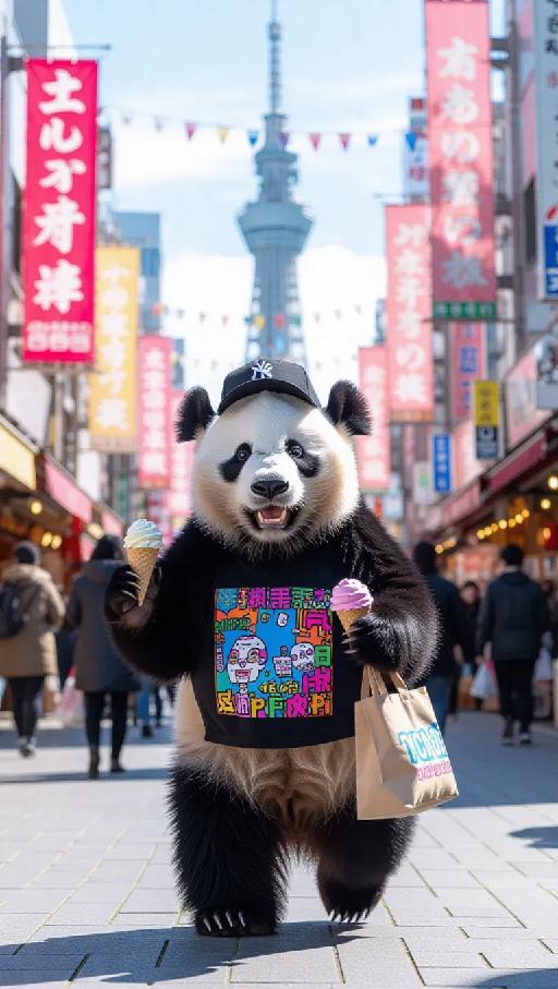 Text to Image AI effects generated image