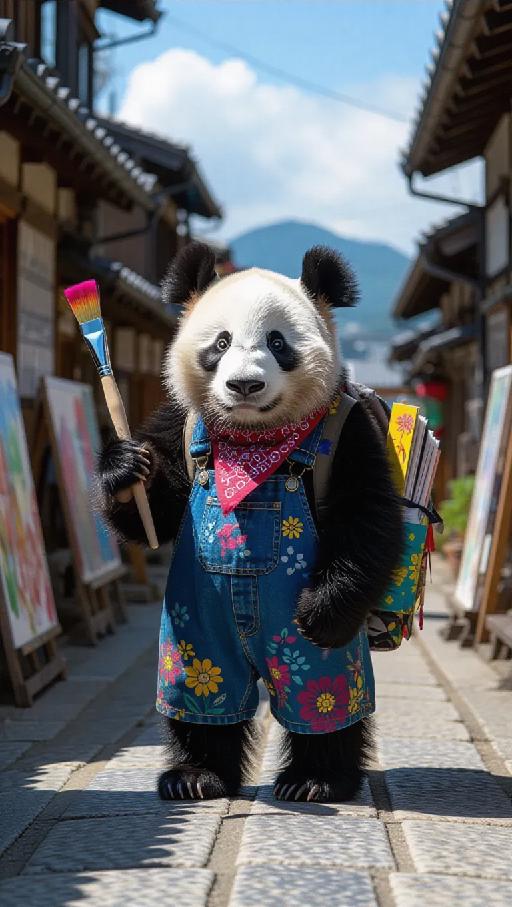 Text to Image AI effects generated image