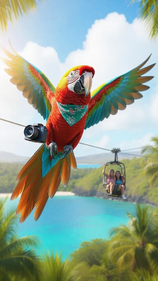 Text to Image AI effects generated image