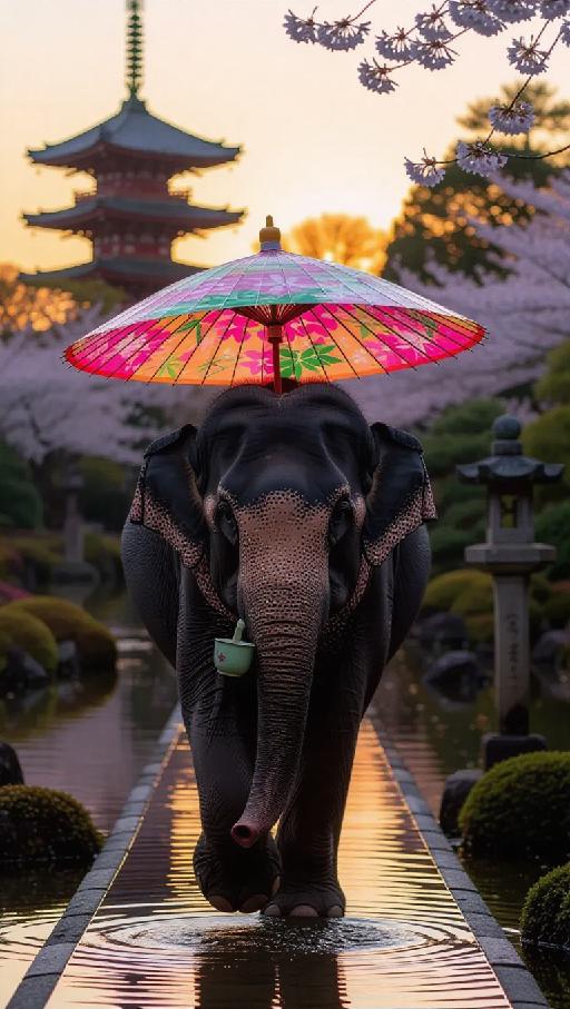 Text to Image AI effects generated image