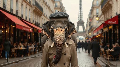 Text to Image AI effects generated image