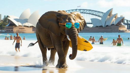 Text to Image AI effects generated image