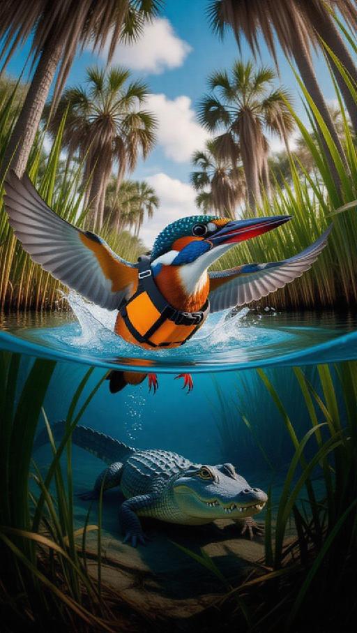 Text to Image AI effects generated image