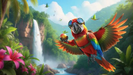 Text to Image AI effects generated image